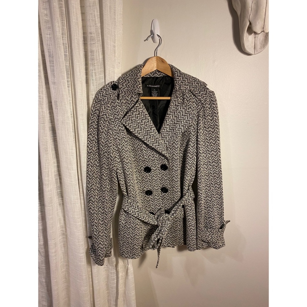 Cropped Trench Blazer
